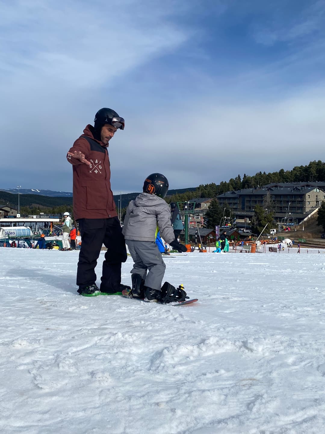 Classes de snowboard particulares